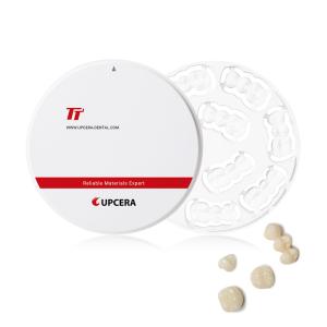China TT White Dental Zirconia Blocks Pre Sintered Zirconial for Zirkonzahn CAD / CAM System wholesale