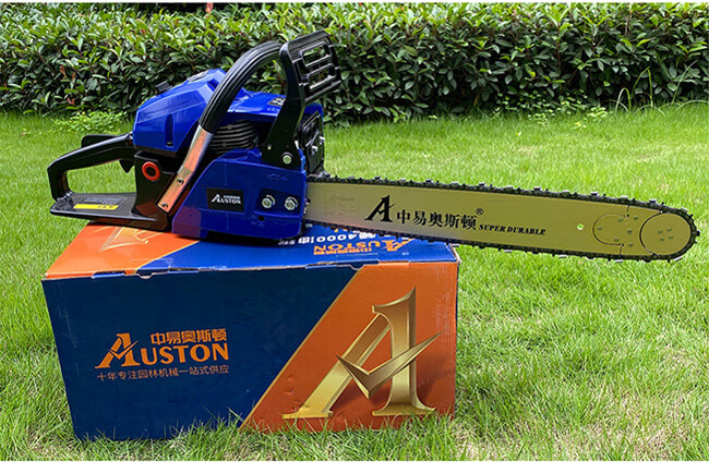 20 Inch Petrol Chain Saw 54.6CC Chinese Gas Powered Chainsaw 2.5KW