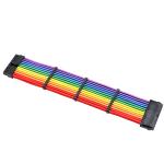 Braided Sleeve High Quality Power supply Extension Cable 24Pin Sleeving Cable