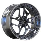 Custom Polish 2 Piece Forged Rims Wheels 20inch For Mercedes Benz A35 Grey