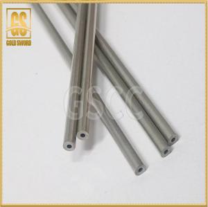 China Carbide Gun Drill Blank Polishing Tungsten Carbide Rods With Hole wholesale