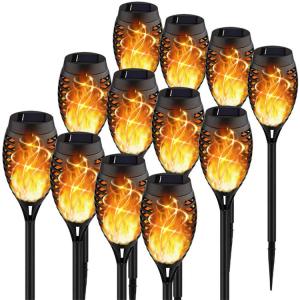 China Solar Powered LED Light for Dancing Flicker Flame Landscape Yard Waterproof Outdoor wholesale