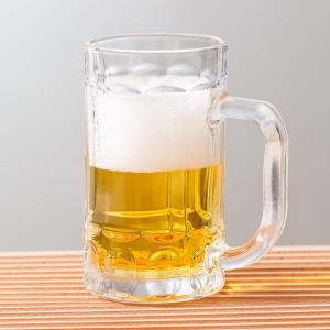 China Embossed 13oz Glass Drinking Cups Transparent 370ml Lead Free Engraved Beer Steins wholesale