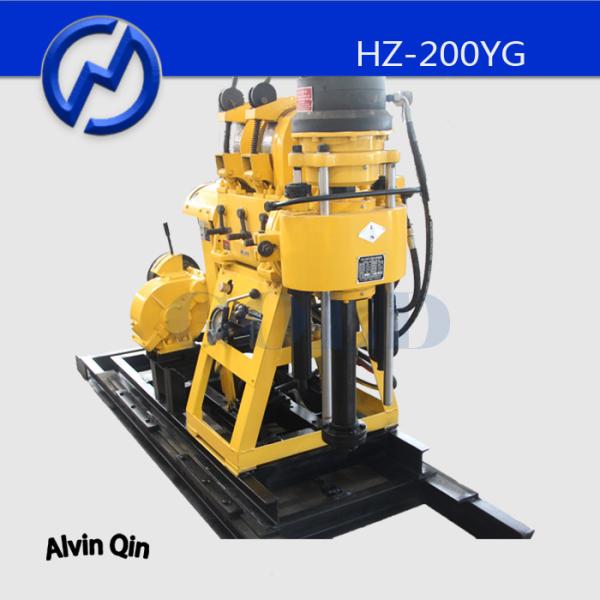 Hydraulic water drilling rig HZ-200YG mud rotary drilling rig with hydraulic