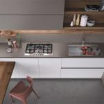 Contemporary Custom Particle Board Lacquer Kitchen Cabinet Residential Indoor