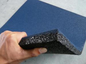 China Grain Industrial Rubber Mat Flooring 10-50mm X 0.5-1.0m X 0.5-1.0m on sale