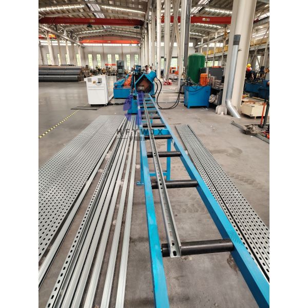 Highly Automatic Solar Mounting Structure Roll Forming Machine High Accuracy And Adjustable PV Bracket Making Equipment