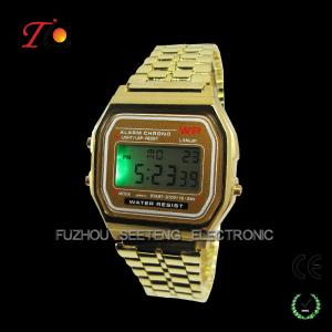 China Popular Casio style wholesale led men and women watches with very competitive price wholesale