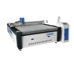 1625 Blue Oscillating Knife Cutting Machine For Making Gasket
