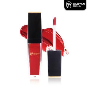 China Custom Natural Matte Liquid Lipstick Transparent Tube Lip Gloss on sale