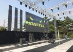 High Brightness Pixel Pitch 5.95mm P6 Outdoor Rental Led Screen 1/16 Scan
