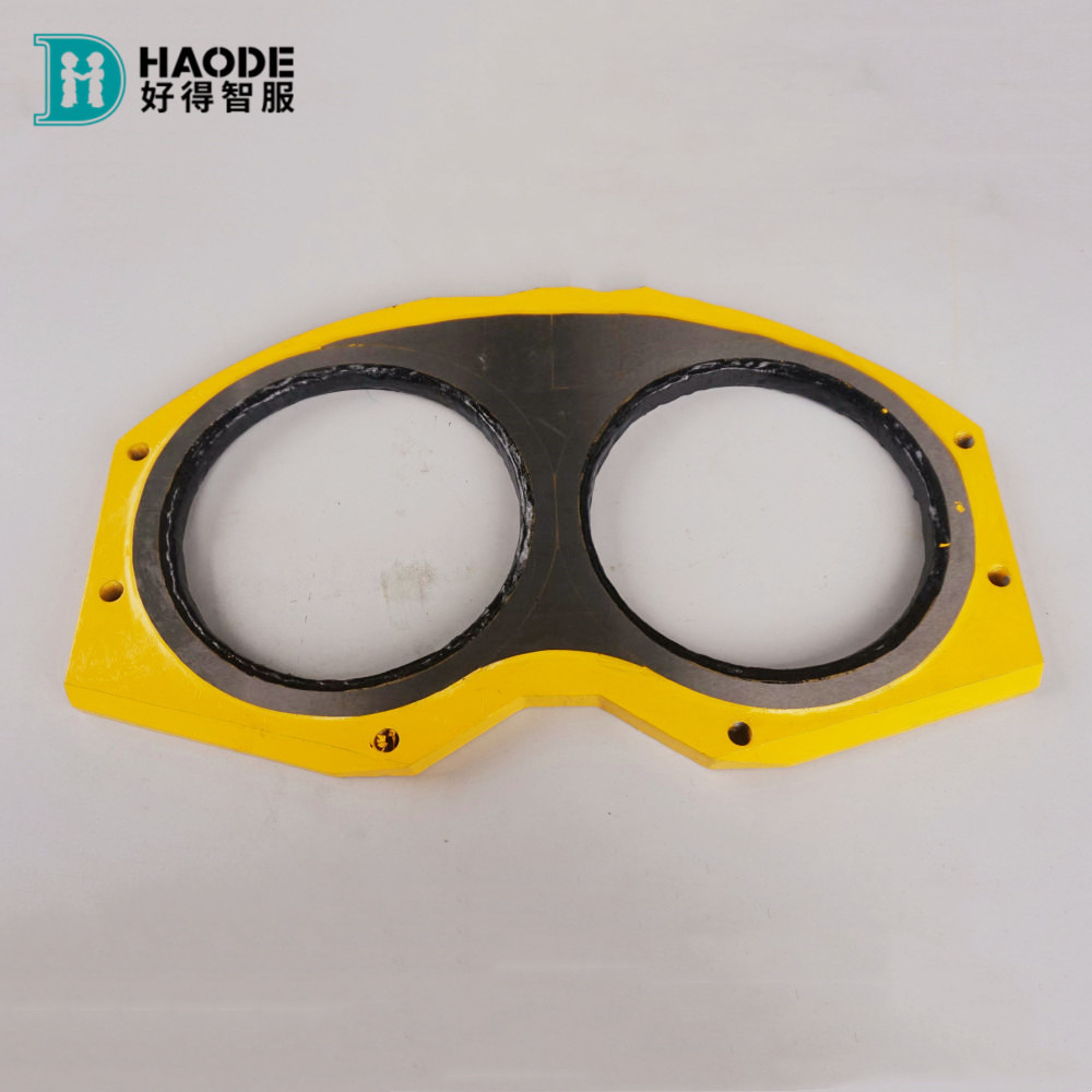 Concrete Pump Truck Spare Parts Wear Spectacle Plate And Cutting Ring For Your Market