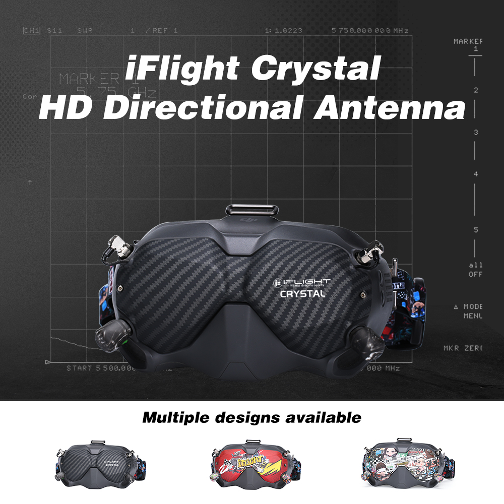 Iflight Crystal HD Patch 5.8Ghz Directional Antenna High Gain Long Range Module For RC DIY FPV Racing Drone
