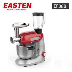 China Easten Kitchen Plastic Stand Food Mixer EF888/ 1000W Electric Dough Cake Stand Mixer With Meat Grinder wholesale