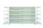 Grocery Store Supermarket Gondola Shelving Q235 Steel