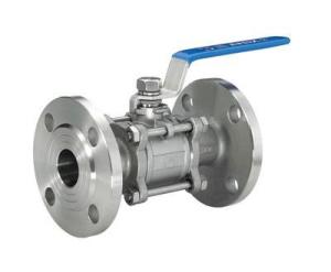 China 4 Inch CF8M Flanged Ball Valve , Anti - Static 3 Way ISO 5211 Ball Valve wholesale