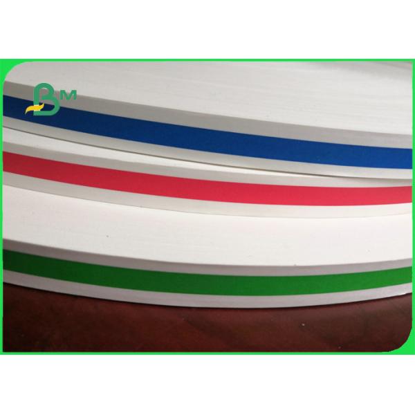 Biodegradable Yellow Drinking Straw Paper For Party Colorful Stripes