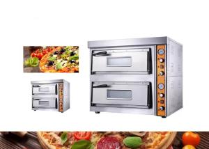 China Double Deck 120kg 8.4kw Conventional Pizza Oven wholesale