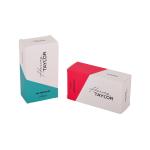 Luxury Art Paper Perfume Packing Box Rectangle With Clear PVC Inset