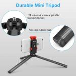 Flexible Tripod, Travel Monopod Waterproof Foot with Binocular Stand Holder &