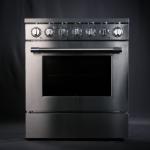 Electric Stove With Oven 30 Inch Freestanding Electric Range 124L / 4.4 Cu.Ft.