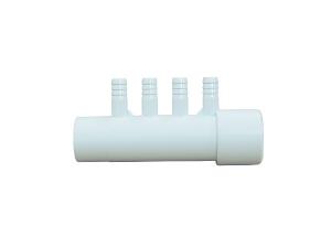 China 4 Port Air Manifold PVC Tube Fittings For Spa / 1 Inch PVC Pipe Fittings wholesale