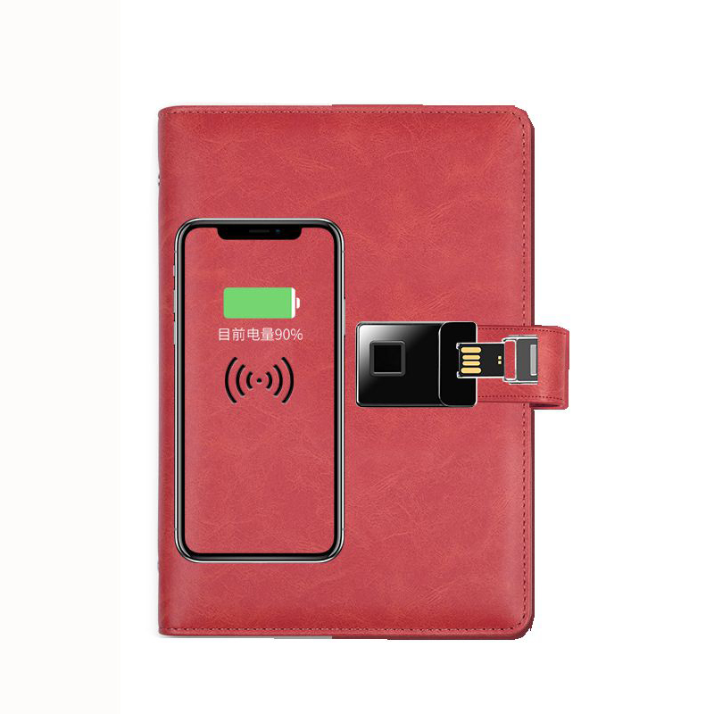 Smart Writing Set Portable Digital Lock Wireless Charger Power Bank for Business