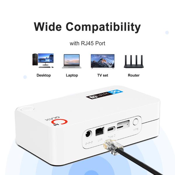 OLAX G5010 QUALCOMM X55 4G 5G LTE POCKET WIFI HOTSPOT 4000MAH BATTERY ROUTER CPE