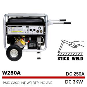 China 3KW Stick Welding Generator Electric Start 250A Stick Welder Gas Powered wholesale