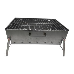 China Carbon Steel 1.0mm Foldable Charcoal BBQ Grill With Grid wholesale