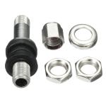 TR43E Tubeless Car Tyre Valve Clamp In Type With 11.5 Millimeter Rim Holes