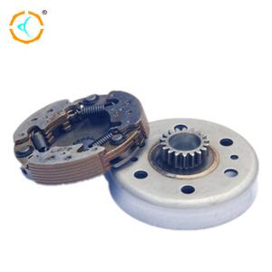 China ADC12 Silver Motorcycle Clutch Cover Assembly Iron Material For JY110 wholesale