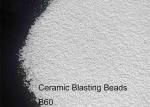 High Durability White Blasting Abrasive Material , Ceramic Bead Blasting Media