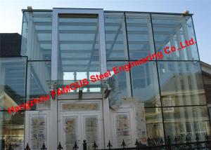 China UK EU US Heat Insulation Laminated Glass Curtain Wall for Showroom wholesale