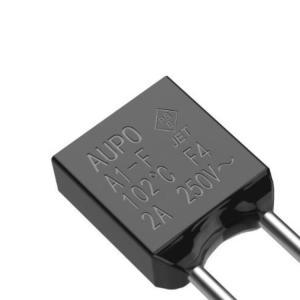 China AUPO Thermal Fuse Links 250V 2A Temperature Fuse Cutoff Radial Leaded wholesale