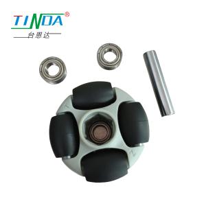 China Versatile High Load Ball Bearing AGV Rotary Wheels for Omni Movement wholesale