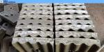 Impact crusher spare parts impact liner and crusher liners factory price