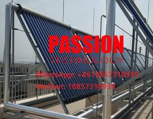 China Heat Pipe Solar Panel Vacuum Tube Collector Copper Pipe Solar Collector Closed Loop Collector Pressurized Solar Panels wholesale