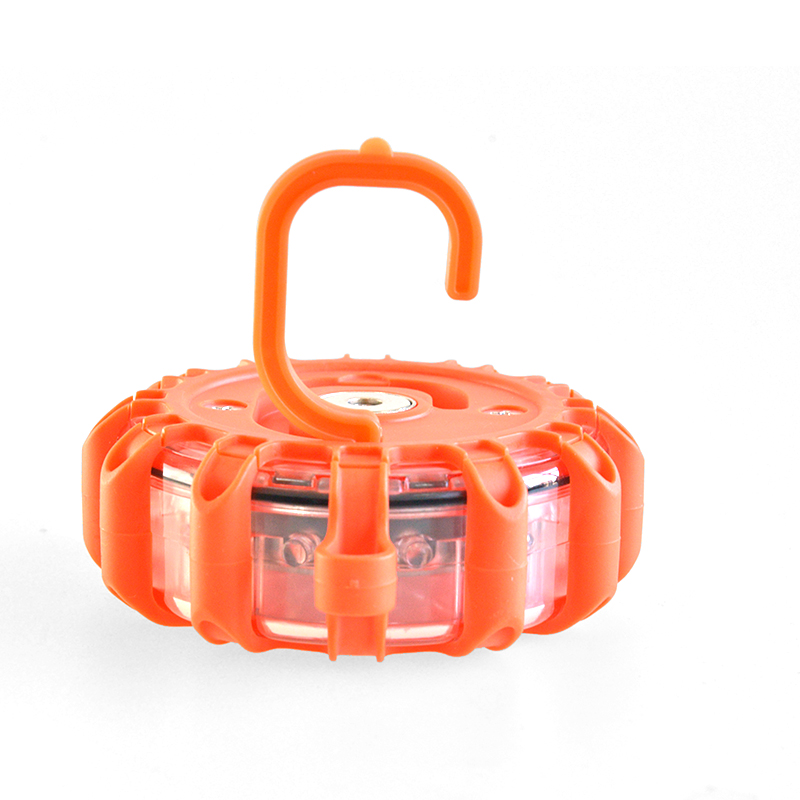 ABS LED Multi-function Traffic Safety Flashing Warning Light with Magnet and Hook