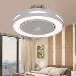 Modern 19 inch Ceiling Fan Lights Dining Room Bedroom Living remote control Fan