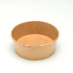 Wholesale paper disposable Take Away 190gsm Custom Kraft Brown Paper Bowl