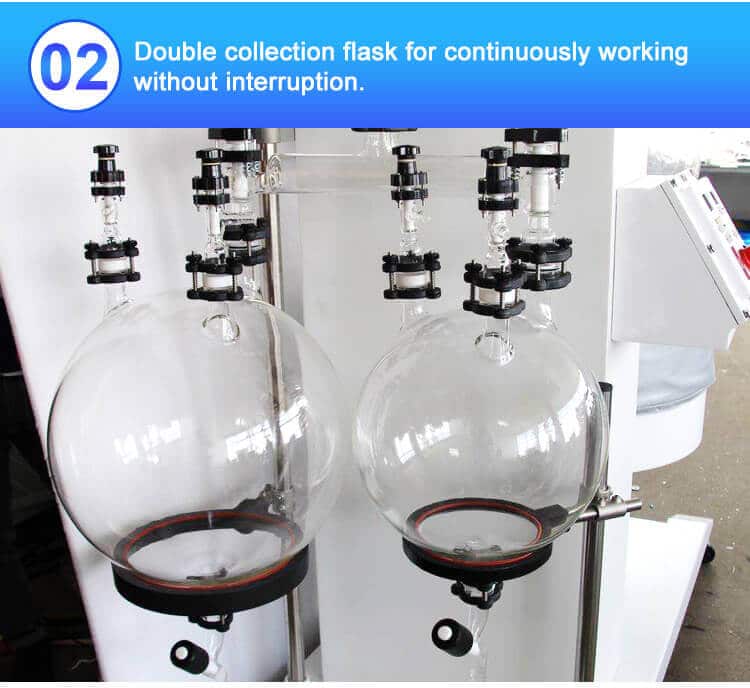 rotavap distillation collection flask
