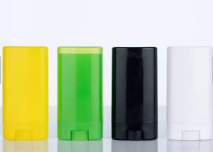 China Mini Round 15g PP Plastic Deodorant Containers Hotstamping Printing wholesale