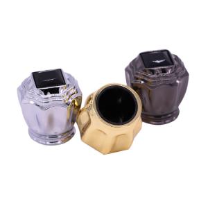 China Customized design Printing FEA 15 RoHs Zamak Perfume Caps wholesale