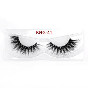 China Reusable Mink False Eyelashes , 15mm Short 3D Mink Lashes wholesale