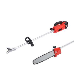 China Long Handle Cordless Electric Saw For Trees 21V Portable Telescopic Pole Chainsaw wholesale