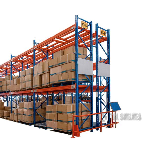 ODM Heavy Duty Metal Shelves , Industrial Warehouse Storage Racks H1830×W914
