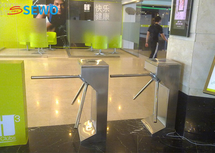 SUS304 Stainless Steel Turnstile Access Control System For Gym Fitness Centre