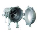 SS304 Horizontal Stainless Steel Filter Housing SWRO RO Plant Water Treatment