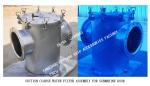 Carbon steel Sea Water Filter For HY601 Project Delivered- For Submarine Gate